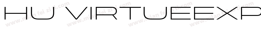 Hu VirtueExpUltra Oblique Regular字体转换